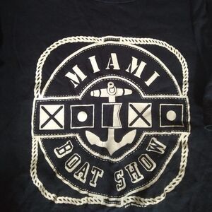 Vintage Miami Boat Show Logo T-Shirt